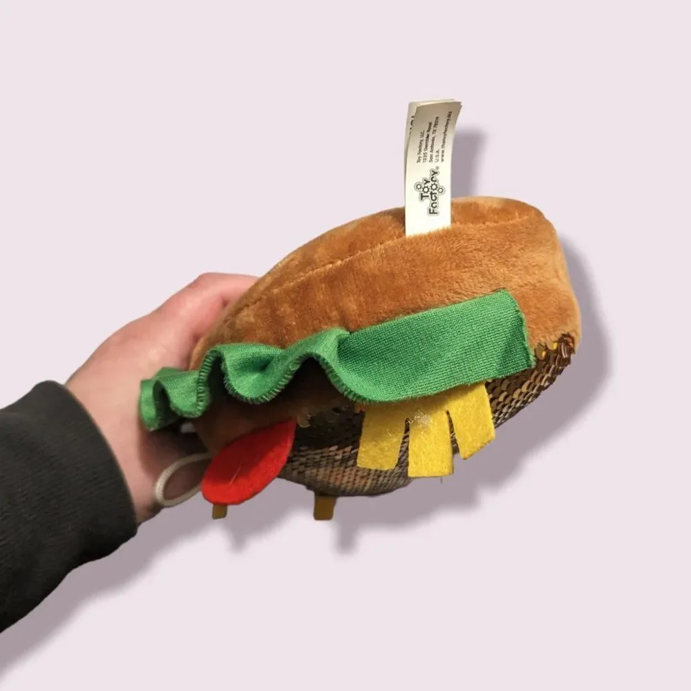 Stuffed Toy Sequin Taco